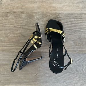 Giuseppe Zanotti Black Heels (Worn Once)
